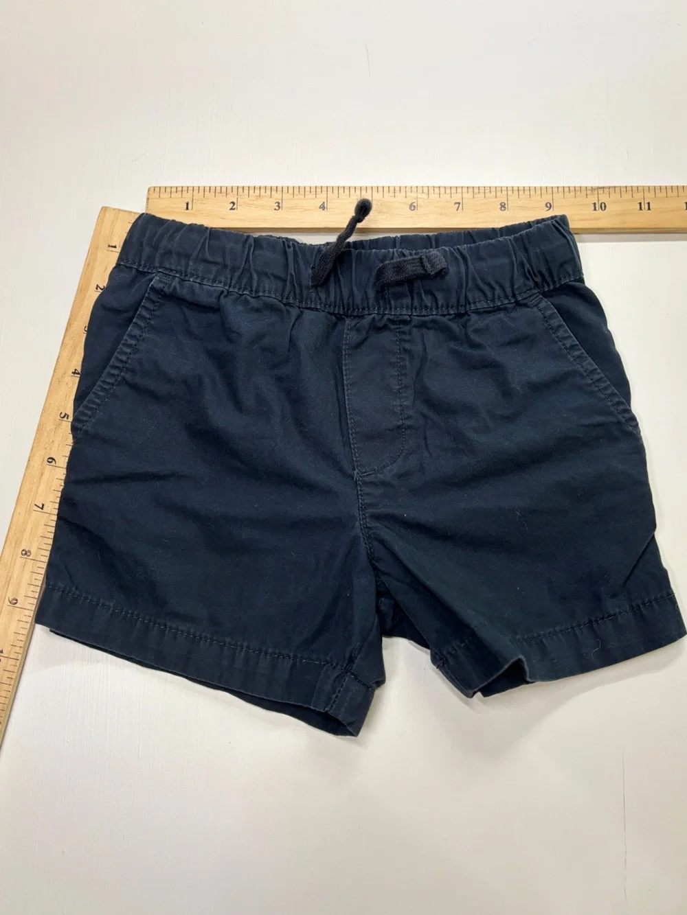 Carter’s Boys 3T Navy Pull-On Shorts Elastic Waist Drawstring